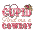 CUPID FIND ME A COWBOY 4 DTF Transfer ready2transfer