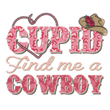 CUPID FIND ME A COWBOY 4 DTF Transfer ready2transfer