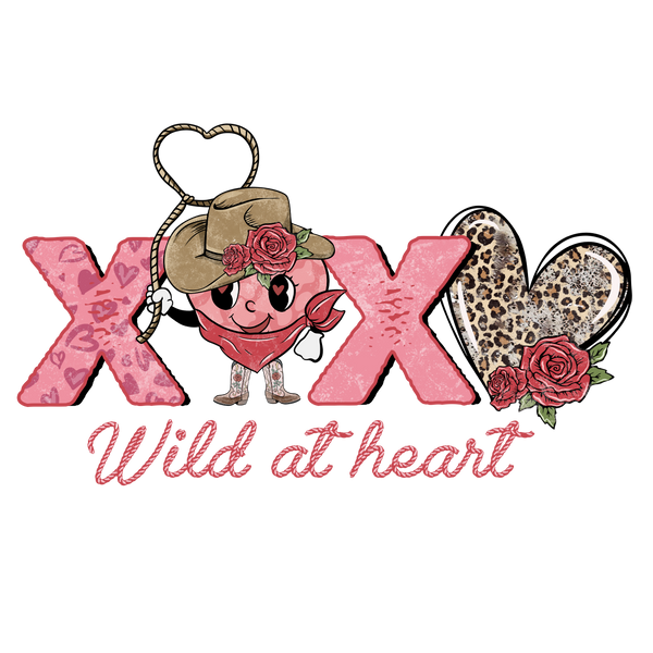 WILD AT HEART LEO DTF Transfer