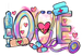 NURSE VIBES LOVE DTF Transfer ready2transfer White