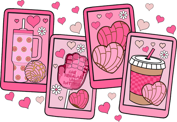 VALENTINE PHOTOS WHITE STARS DTF Transfer