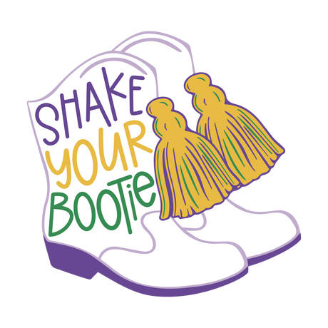 SHAKE YOUR BOOTIE DTF Transfer