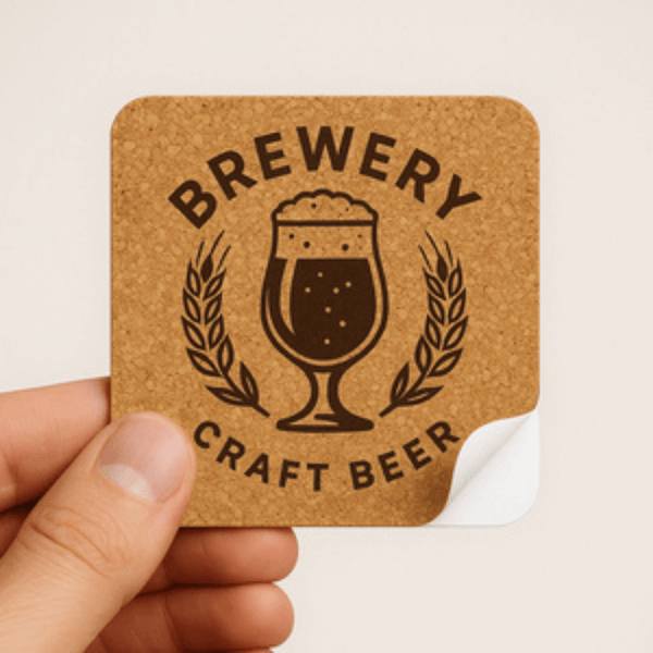 Rounded corner stickers