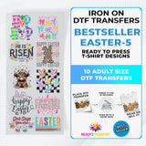 Best Seller Easter T-shirt Designs Premade DTF Gangsheet - DTF Bundle 5
