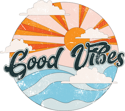 Good Vibes DTF Transfers