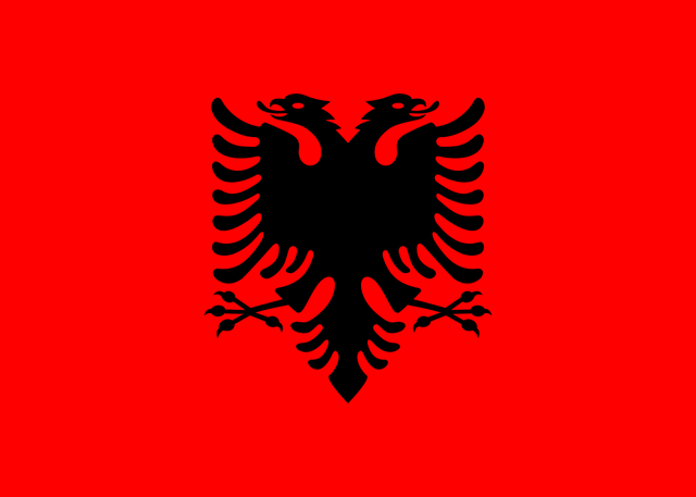 Albania Flag - Country Flags DTF Transfers ready2transfer