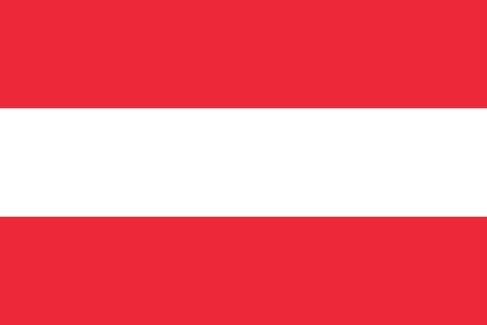 Austria Flag - Country Flags DTF Transfers ready2transfer