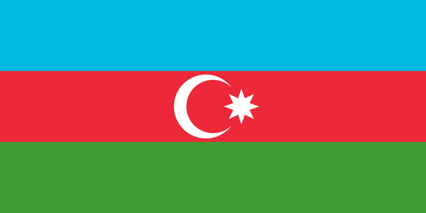 Azerbaijan Flag - Country Flags DTF Transfers
