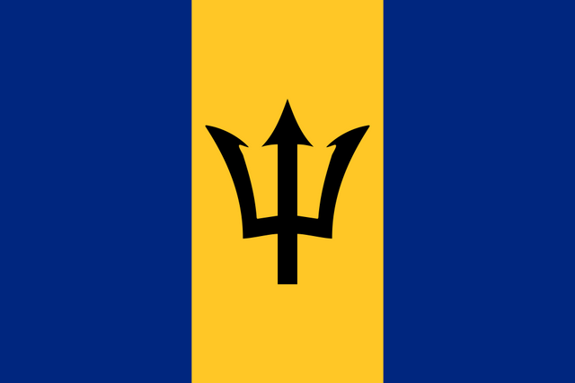 Barbados Flag - Country Flags DTF Transfers ready2transfer