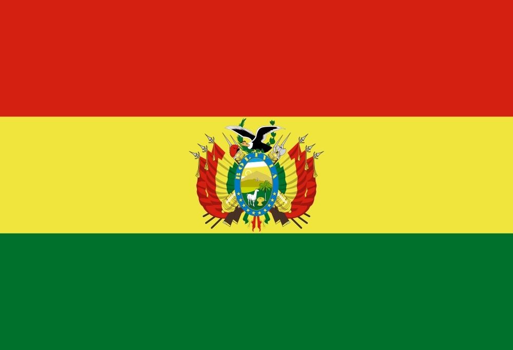 Bolivia Flag - Country Flags DTF Transfers ready2transfer