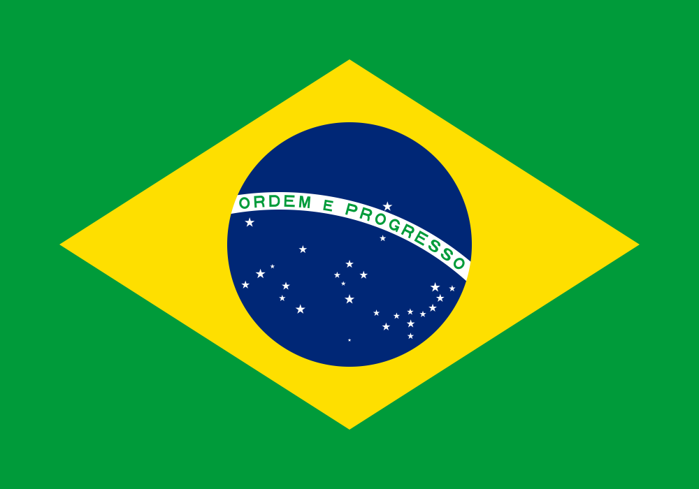 Brazil Flag - Country Flags DTF Transfers ready2transfer