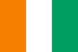 Côte d'Ivoire Flag - Country Flags DTF Transfers ready2transfer