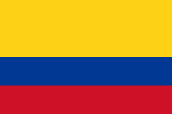 Colombia Flag - Country Flags DTF Transfers