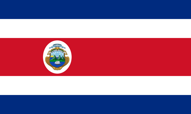 Costa Rica Flag - Country Flags DTF Transfers ready2transfer
