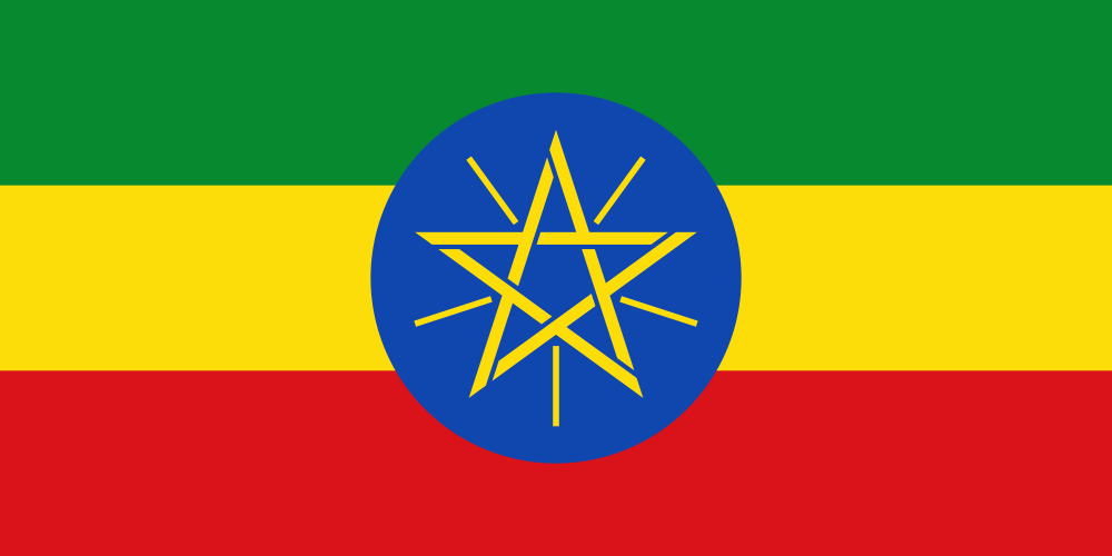 Ethiopia Flag - Country Flags DTF Transfers ready2transfer