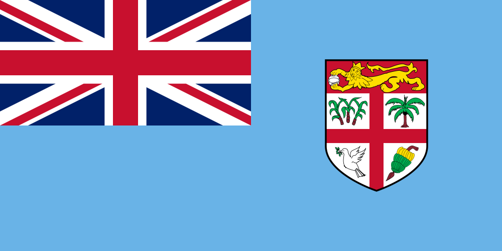 Fiji Flag - Country Flags DTF Transfers ready2transfer