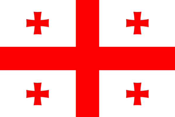 Georgia Flag - Country Flags DTF Transfers