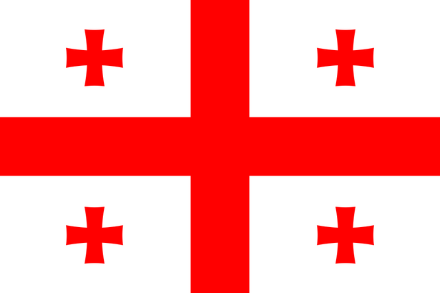 Georgia Flag - Country Flags DTF Transfers ready2transfer