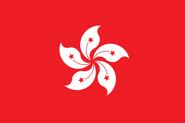 Hong Kong Flag - Country Flags DTF Transfers