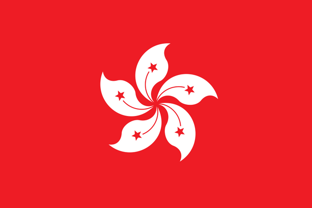 Hong Kong Flag - Country Flags DTF Transfers ready2transfer