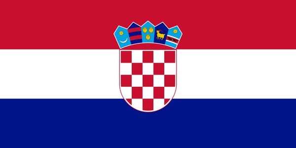 Croatia Flag - Country Flags DTF Transfers