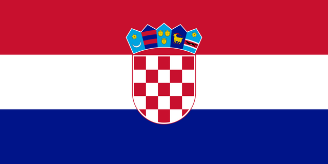 Croatia Flag - Country Flags DTF Transfers ready2transfer