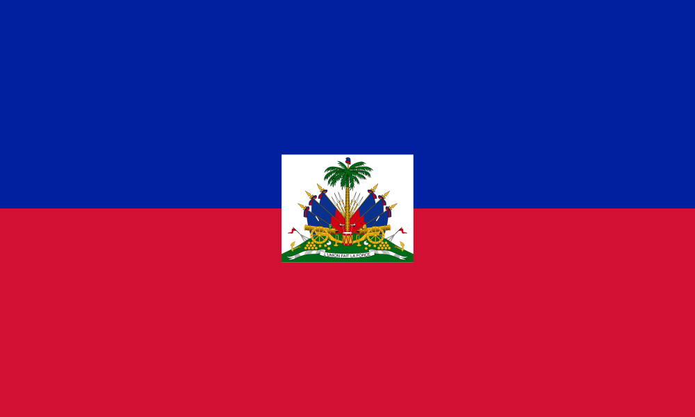 Haiti Flag - Country Flags DTF Transfers ready2transfer