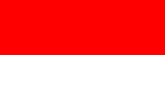 Indonesia Flag - Country Flags DTF Transfers ready2transfer