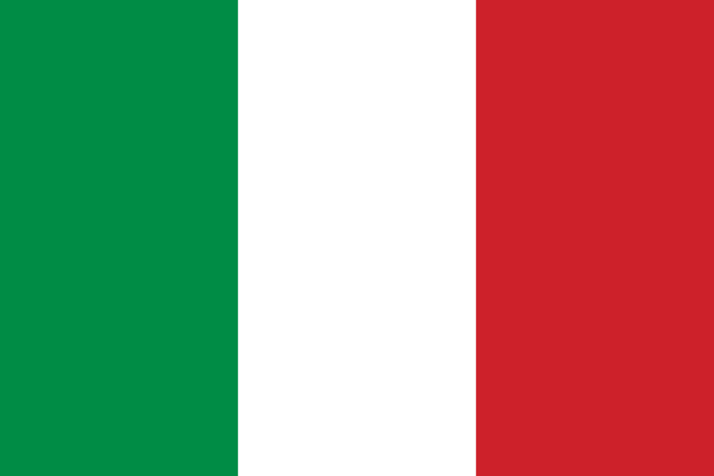 Italy Flag - Country Flags DTF Transfers ready2transfer