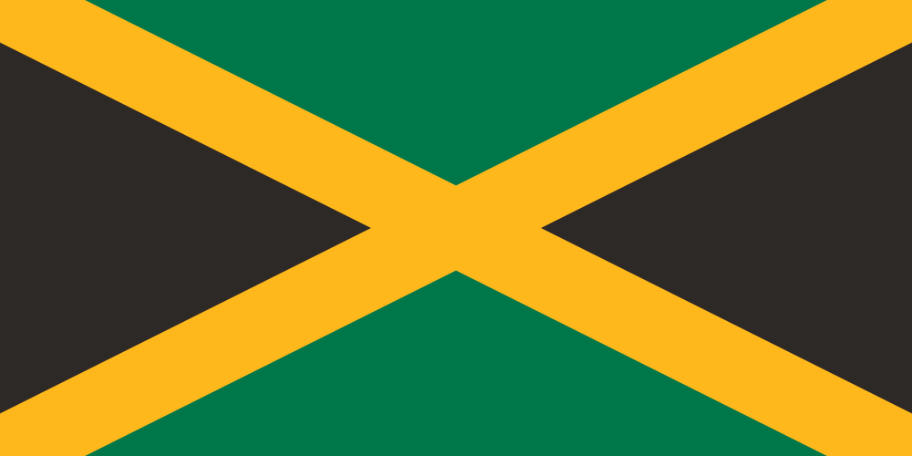 Jamaica Flag - Country Flags DTF Transfers ready2transfer