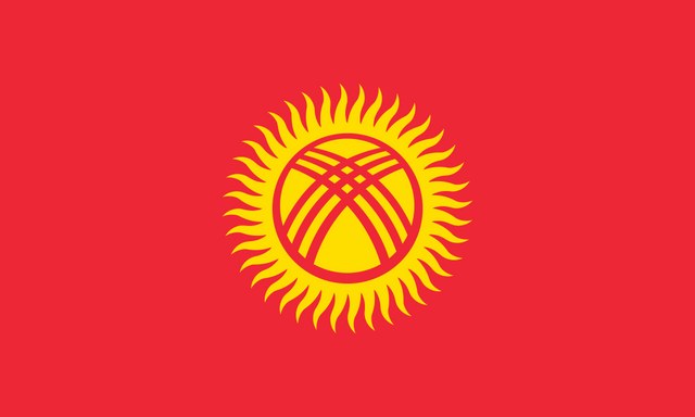 Kyrgyzstan Flag - Country Flags DTF Transfers ready2transfer