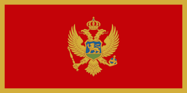 Montenegro Flag - Country Flags DTF Transfers