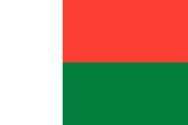 Madagascar Flag - Country Flags DTF Transfers ready2transfer