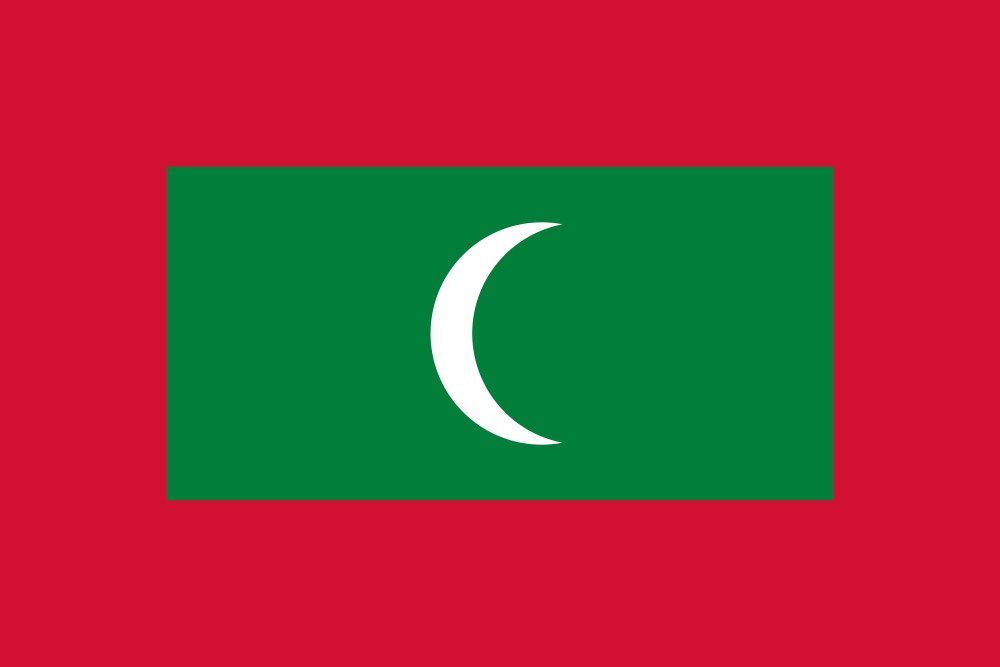 Maldive Flag - Country Flags DTF Transfers ready2transfer