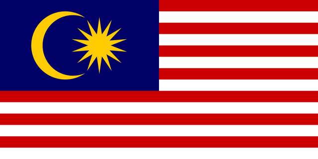 Malaysia Flag - Country Flags DTF Transfers ready2transfer