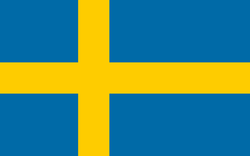 Sweden Flag - Country Flags DTF Transfers ready2transfer