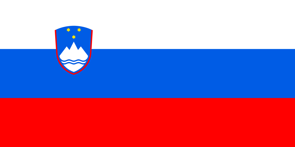 Slovenia Flag - Country Flags DTF Transfers ready2transfer