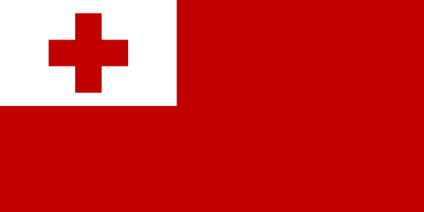 Tonga Flag - Country Flags DTF Transfers