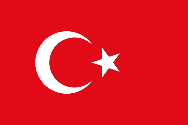 Turkey Flag - Country Flags DTF Transfers ready2transfer