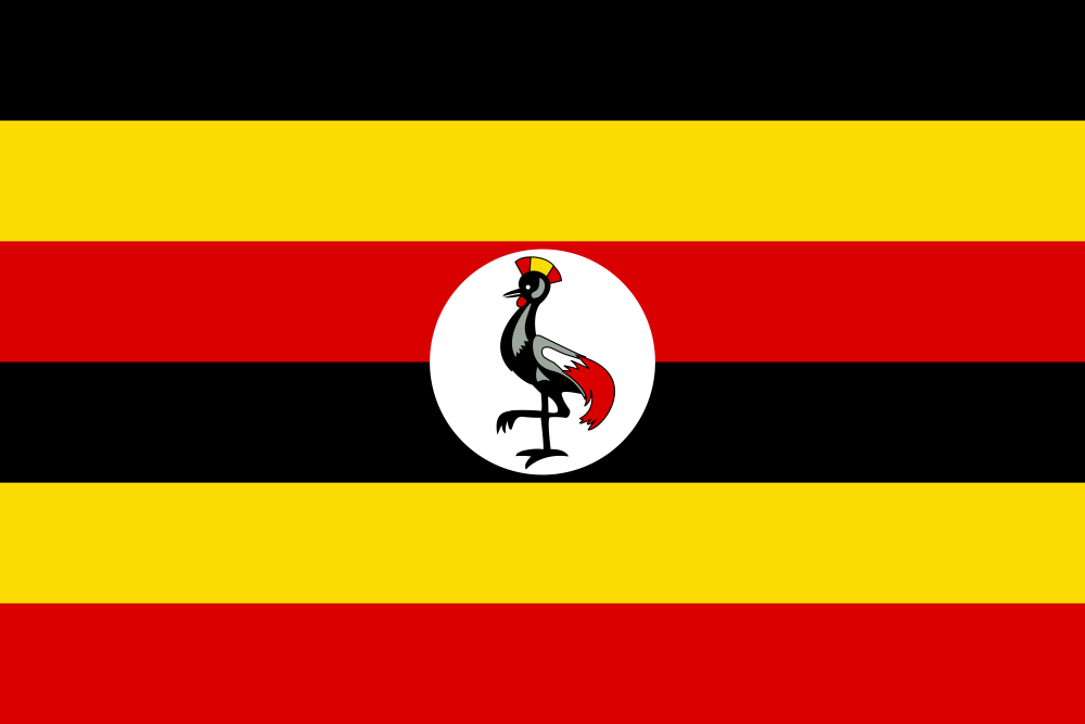 Uganda Flag - Country Flags DTF Transfers ready2transfer