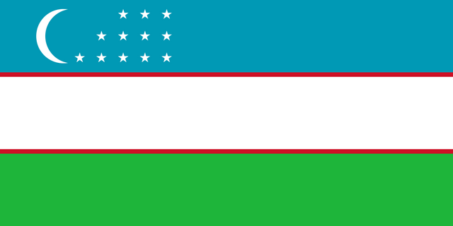 Uzbekistan Flag - Country Flags DTF Transfers ready2transfer
