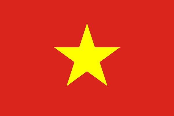Vietnam Flag - Country Flags DTF Transfers