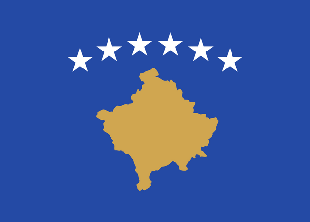 Kosovo Flag - Country Flags DTF Transfers ready2transfer