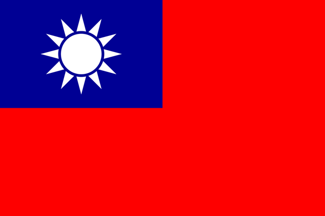 Taiwan Flag - Country Flags DTF Transfers ready2transfer