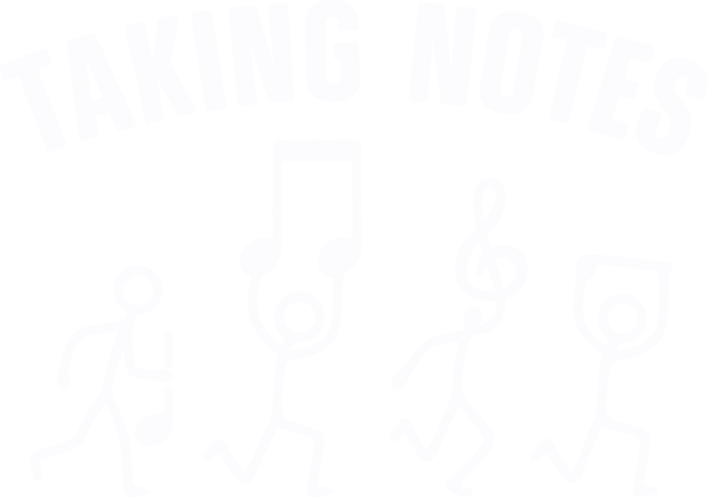 Taking Notes - Music DTF Transfers ready2transfer Light Color Design (See Imaging)