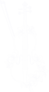 Cello & Flowers - Music DTF Transfers ready2transfer Light Color Design (See Imaging)