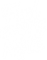 Feel Every Note - Music DTF Transfers ready2transfer Light Color Design (See Imaging)
