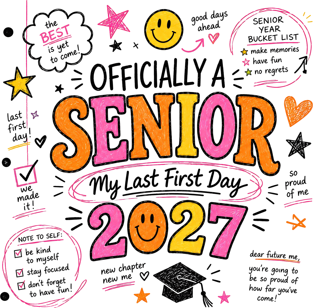 Officially A Senior - Senior DTF Transfers