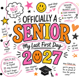 Officially A Senior - Senior DTF Transfers