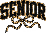Senior Est. 2027, Leopard Print - Senior DTF Transfers